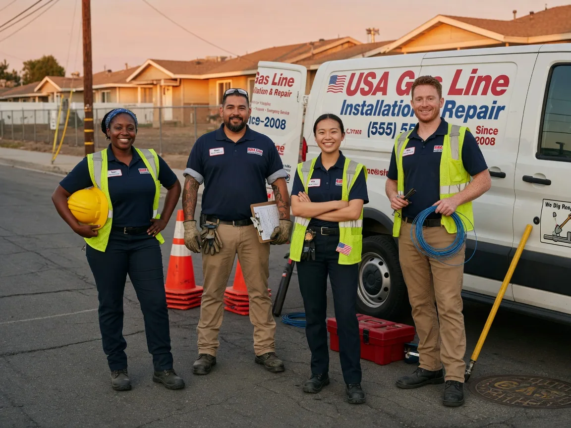 Gas Line Installation company in Saint Anne, IL